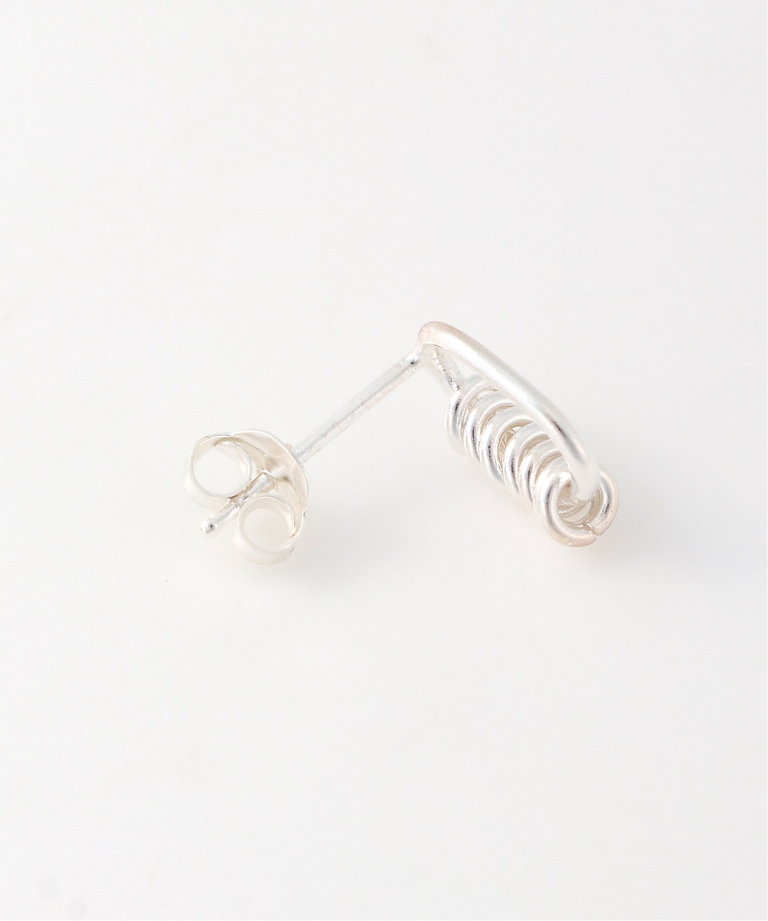 SCALABLANCHE SCALABLANCHE/(W)オーバルリングスピアス(SV925) スカラ アクセサリー・腕時計 ピアス シルバー