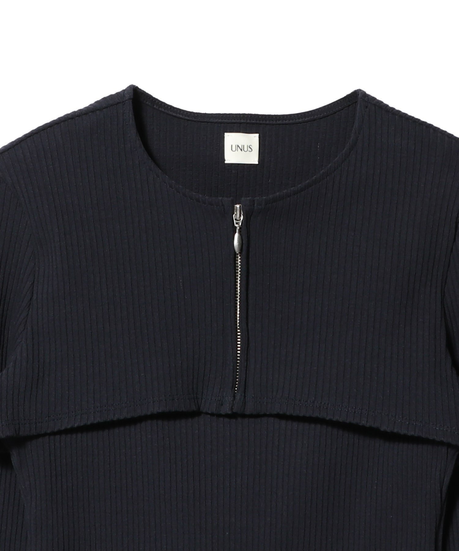UNUS UNUS / Layered Set Tops エストネーション トップス カットソー・Tシャツ ネイビー