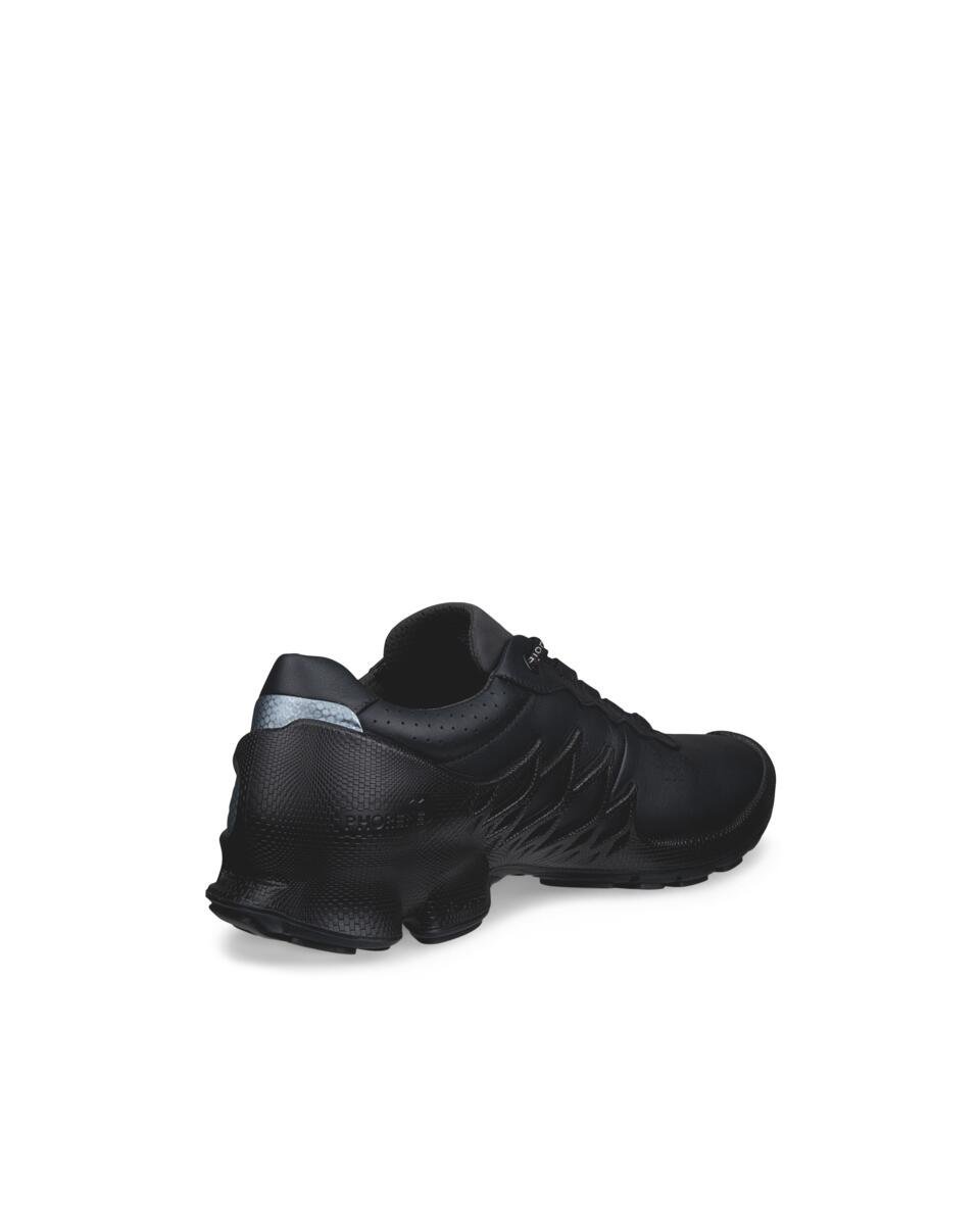ECCO ECCO 高性能 歩きやすい BIOM AEX メンズ 本革 スニーカー エコー シューズ・靴 スニーカー ブラック【送料無料】