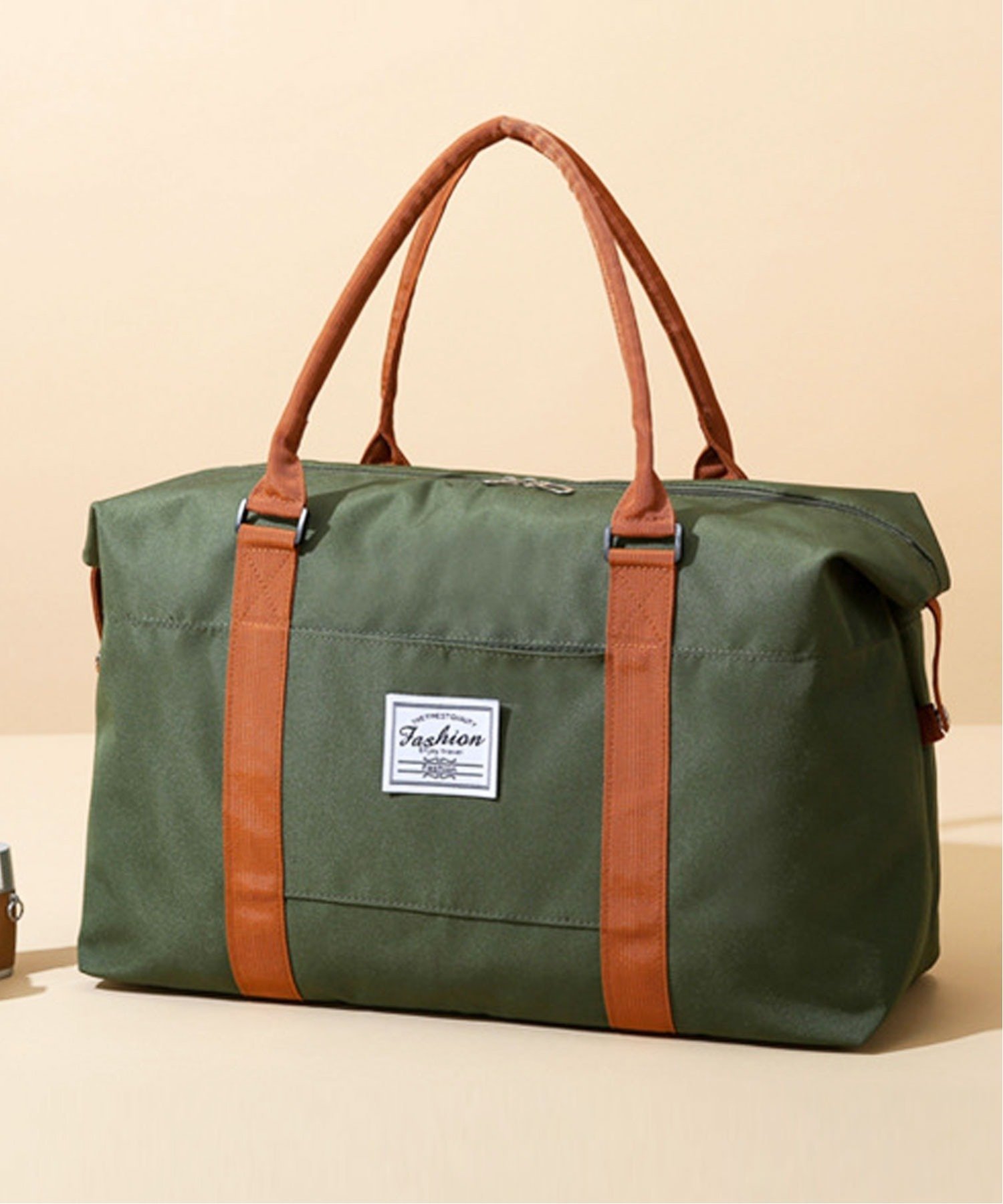 florist 軽量/大容量キャンバスボストンバッグ フローリスト バッグ ボストンバッグ グリーン ネイビー ブラック ベージュ レッド【送料無料】のサムネイル