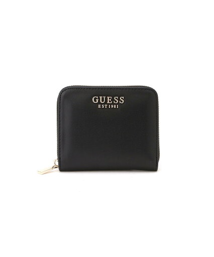 GUESS GUESS 財布 (W)LAUREL Slg Small Zip Around ゲス 財布・ポーチ・ケース 財布 ピンク ブラック【送料無料】 GUESS GUESS 財布 (W)LAUREL Slg Small Zip Around ゲス 財布・ポーチ・ケース 財布 ピンク ブラック【送料無料】