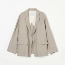 HELIOPOLE DUNGAREES LINEN TAILORED JACKET エリオポール ジャケット アウター その他のジャケット アウター ベージュ グリーン【送料無料】