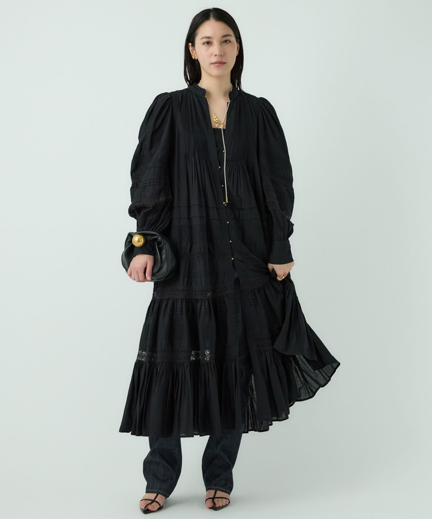 Chaos エッサウィラワンピース カオス ワンピース・ドレス ワンピース ホワイト ブラック【送料無料】のサムネイル