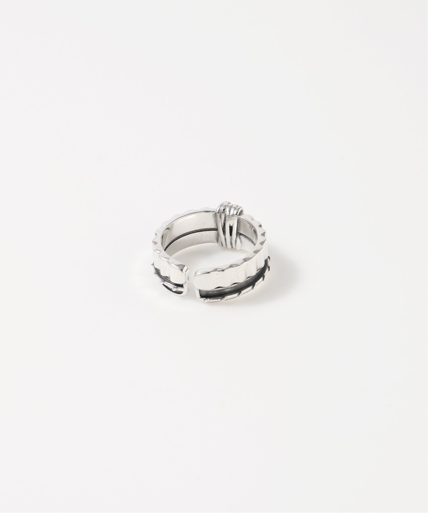 (U)925リング bla-ring-Z0275-7g バーナー アクセサリー・腕時計 リング・指輪 シルバー