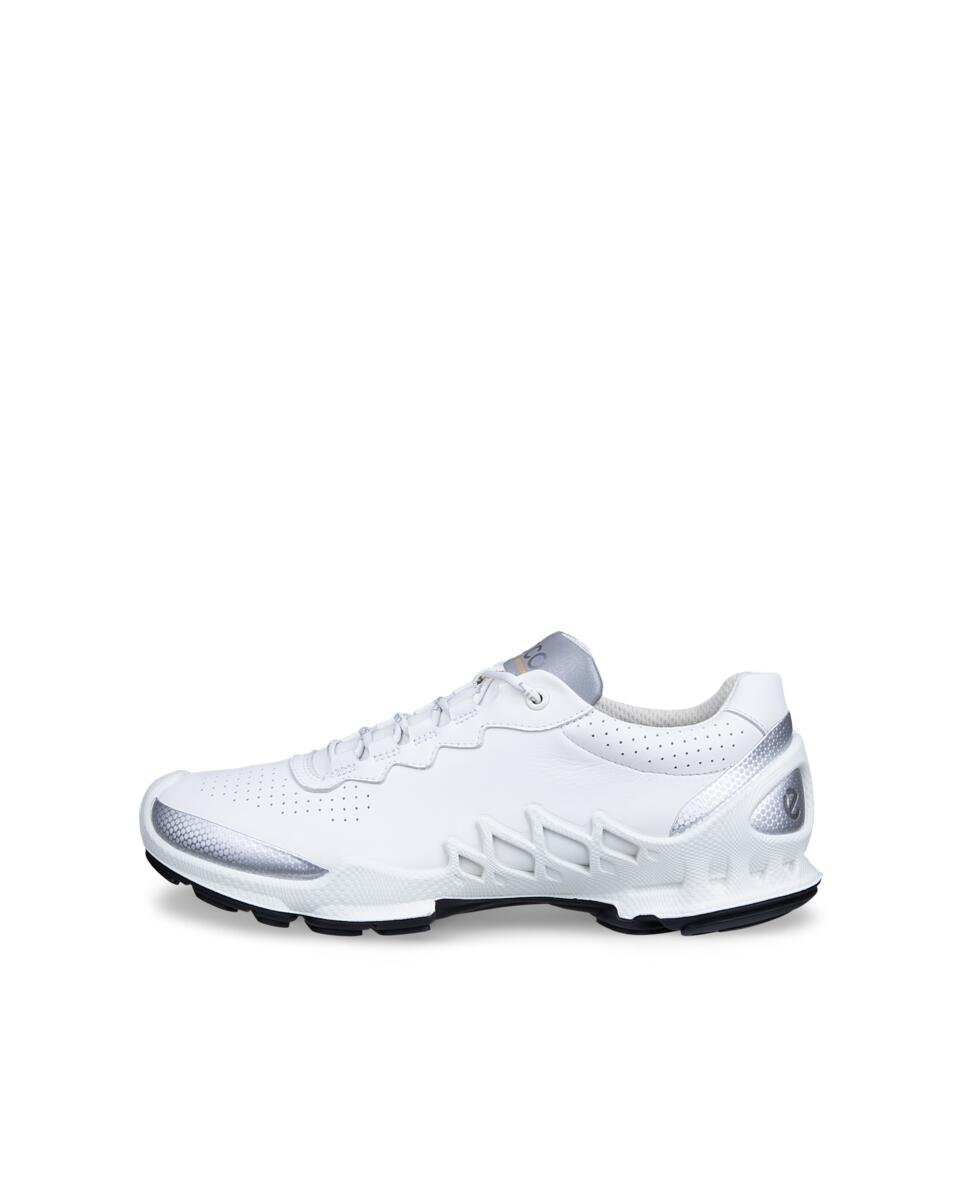ECCO ECCO 高性能 歩きやすい BIOM AEX メンズ 本革 スニーカー エコー シューズ・靴 スニーカー シルバー【送料無料】
