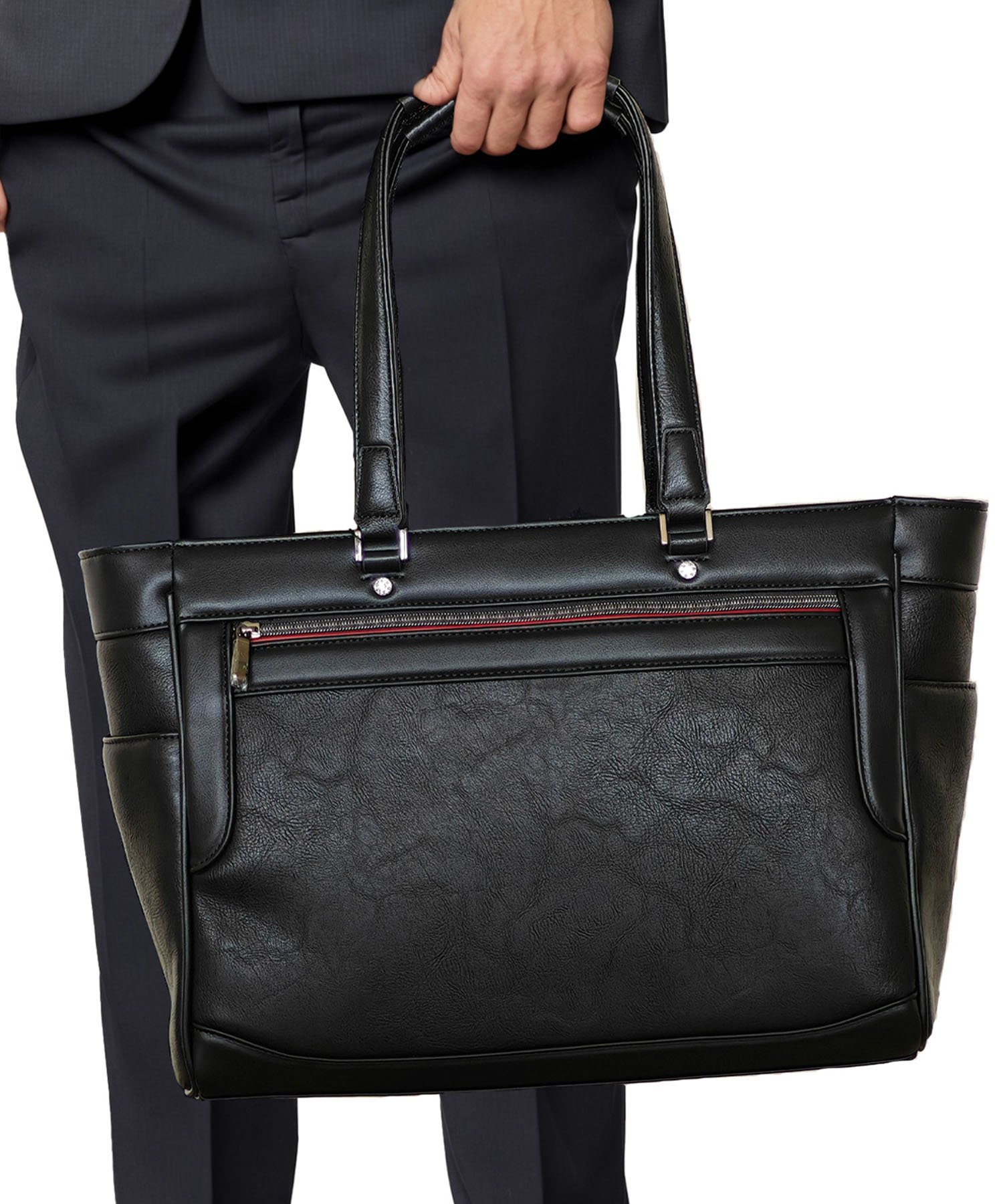 BACKYARD FAMILY BAGGEX バジェックス トートバッグ ローラ バッグ ビジネスバッグ・ブリーフケース ブラック