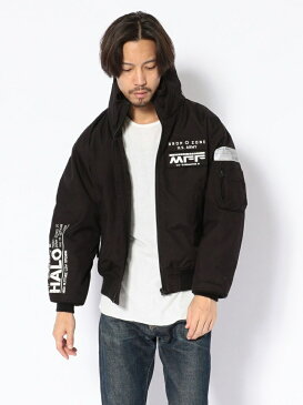 【SALE/40%OFF】AVIREX ベンチレーションスタンドカラーMA-1/VENTILATIONSTANDCOLLARMA-1 アヴィレックス コート/ジャケット ブルゾン ブラック ベージュ【送料無料】
