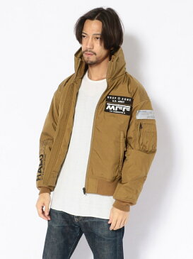 【SALE/40%OFF】AVIREX ベンチレーションスタンドカラーMA-1/VENTILATIONSTANDCOLLARMA-1 アヴィレックス コート/ジャケット ブルゾン ブラック ベージュ【送料無料】
