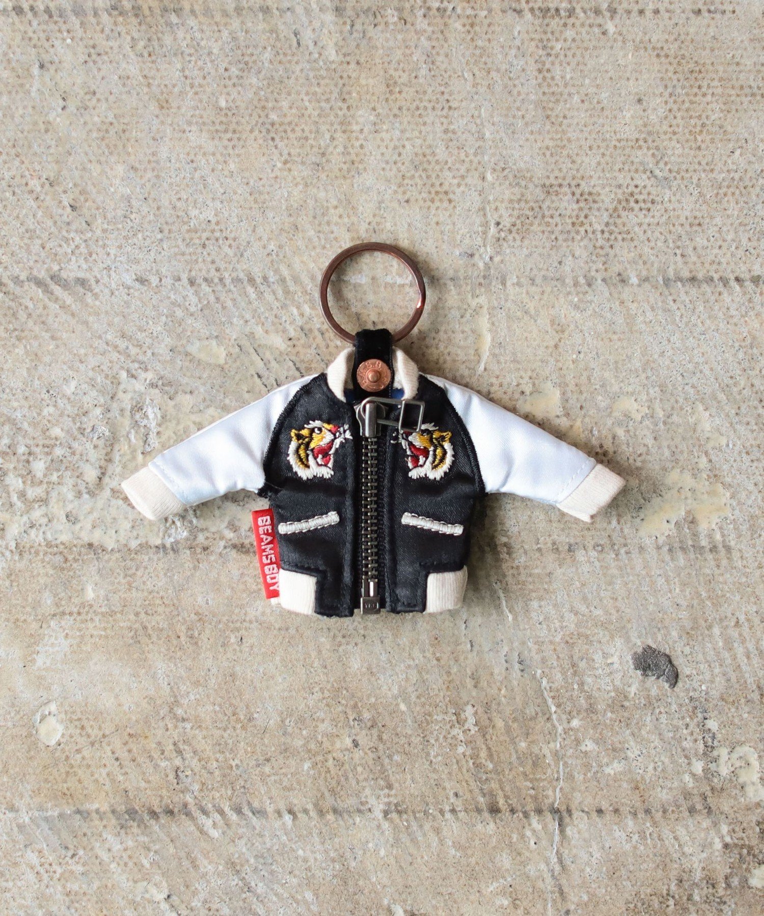 BEAMS BOY BEAMS BOY / ボーイ スカジャン キーホルダー ビームス ウイメン ファッション雑貨 チャーム・キーチェーン ブラック【送料無料】