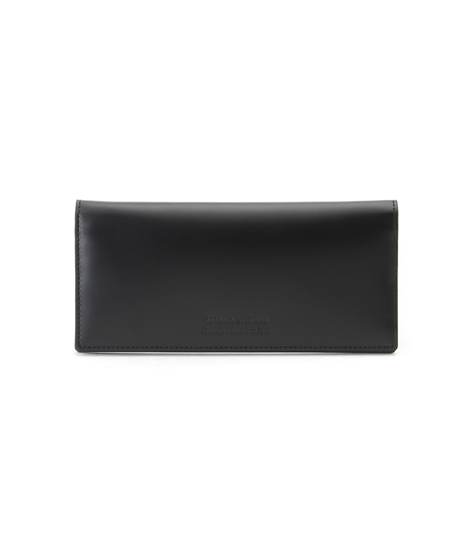 PATRICK STEPHAN PATRICK STEPHAN / Leather long wallet 'brillant' ブリアント レザー 財布 パトリック ステファン 財布・ポーチ・ケース 財布 ブラック グリーン【送料無料】