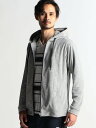 楽天Rakuten Fashion【SALE／30％OFF】NICOLE CLUB FOR MEN 【NICOLE SPORTS】エンボスロゴパイルパーカー ニコル トップス パーカー・フーディー グレー ホワイト ブラック【送料無料】