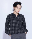 【SALE/50%OFF】YEVS ジョーゼットショートブラウス イーブス トップス シャツ・ブラウス ブラック(4)