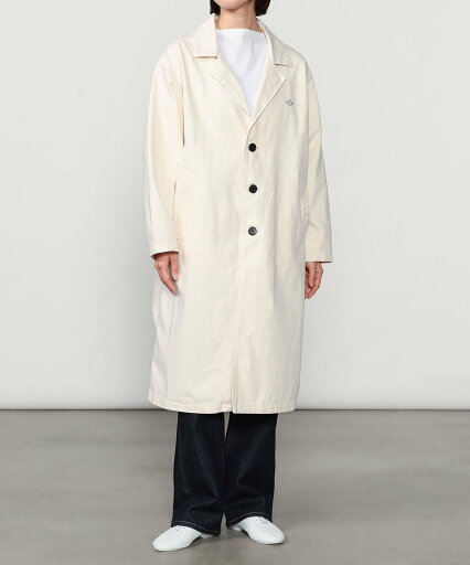 Bshop DANTON | コットンカツラギ ロングコート WOMEN ビショップ ジャケット・アウター ステンカラーコート【送料無料】 Bshop DANTON | コットンカツラギ ロングコート WOMEN ビショップ ジャケット・アウター ステンカラーコート【送料無料】