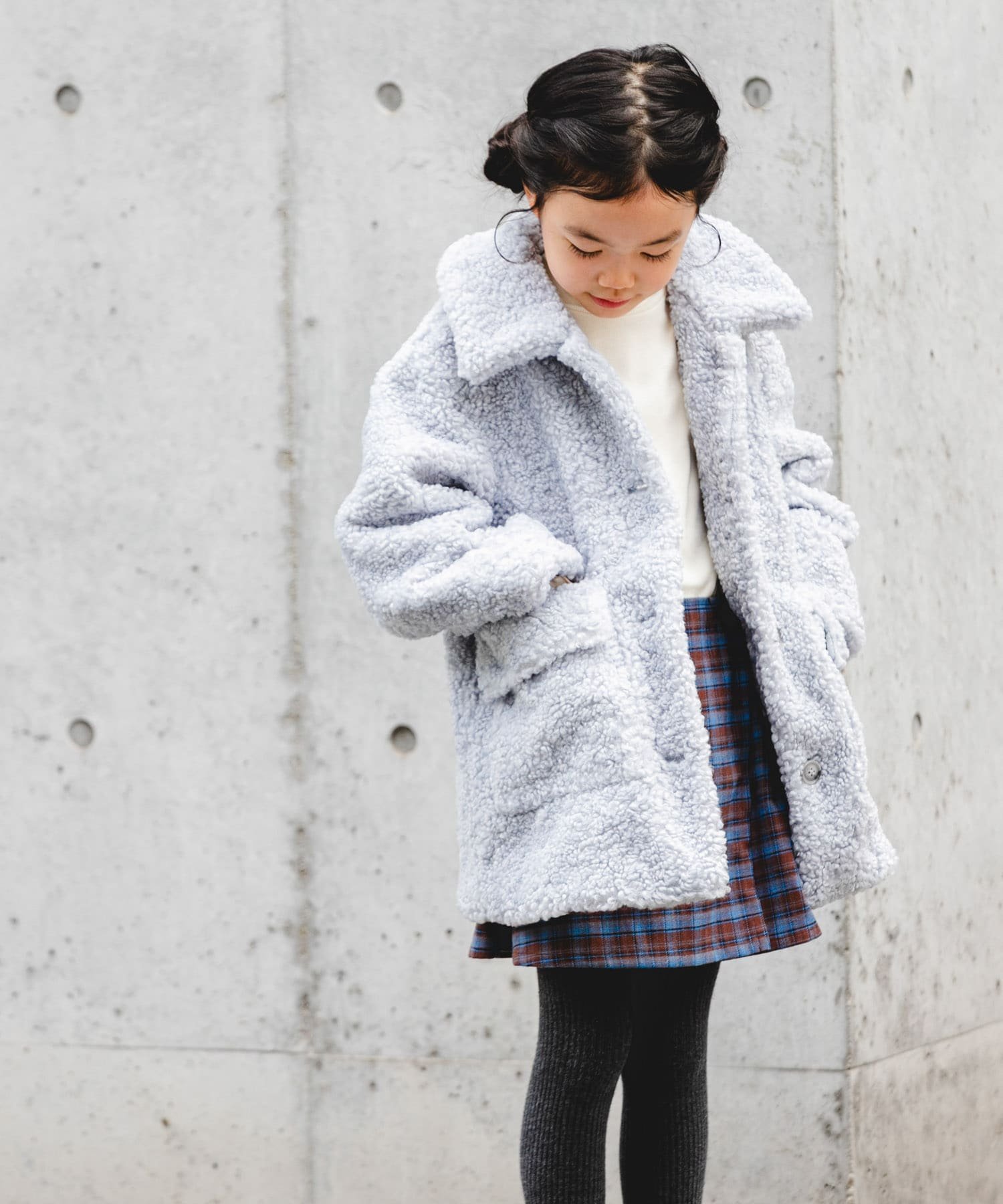 URBAN RESEARCH DOORS 『WEB/一部店舗限定サイズ』ボアコート(KIDS) アーバンリサーチドアーズ ジャケット・アウター その他のジャケッ...