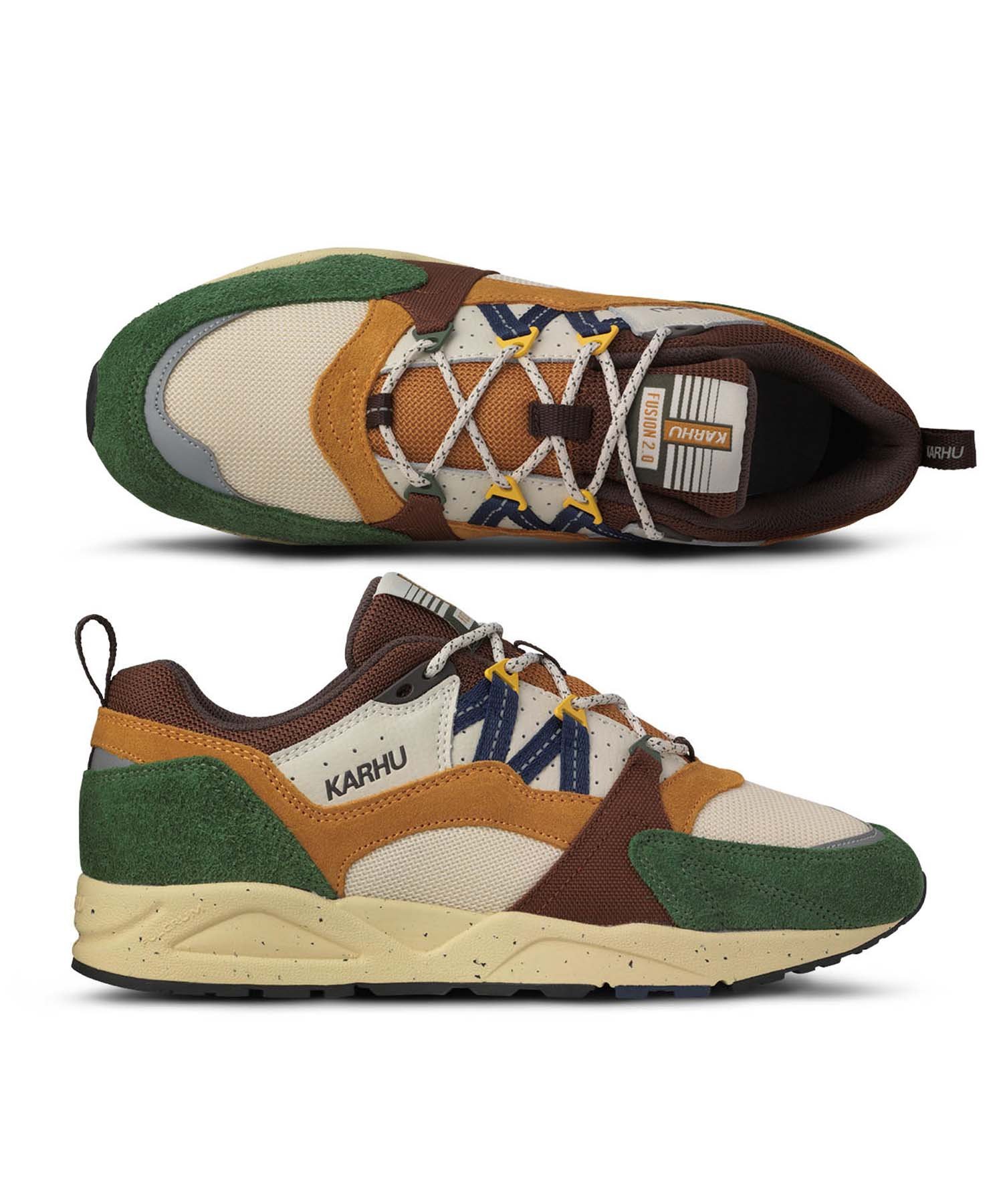 KARHU 【国内EXCLUSIVE】KARHU Fusion 2.0 スニーカー / レトロランニングモデル カルフ シューズ・靴 スニーカー ネイビー【送料無料】