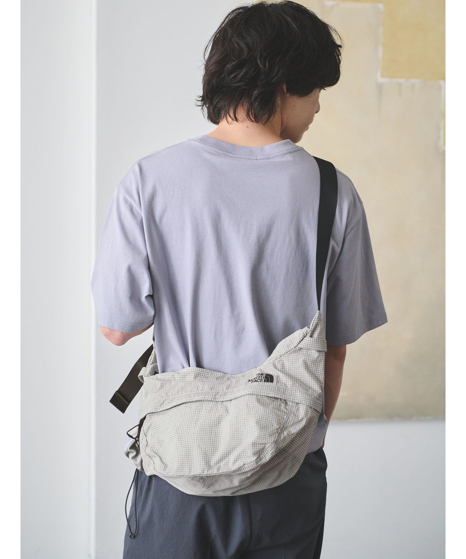 ＜THE NORTH FACE＞メノウ ウォーカー ショルダーバッグ ユナイテッドアローズ グリーンレーベルリラクシング バッグ ショルダーバッグ グレー
