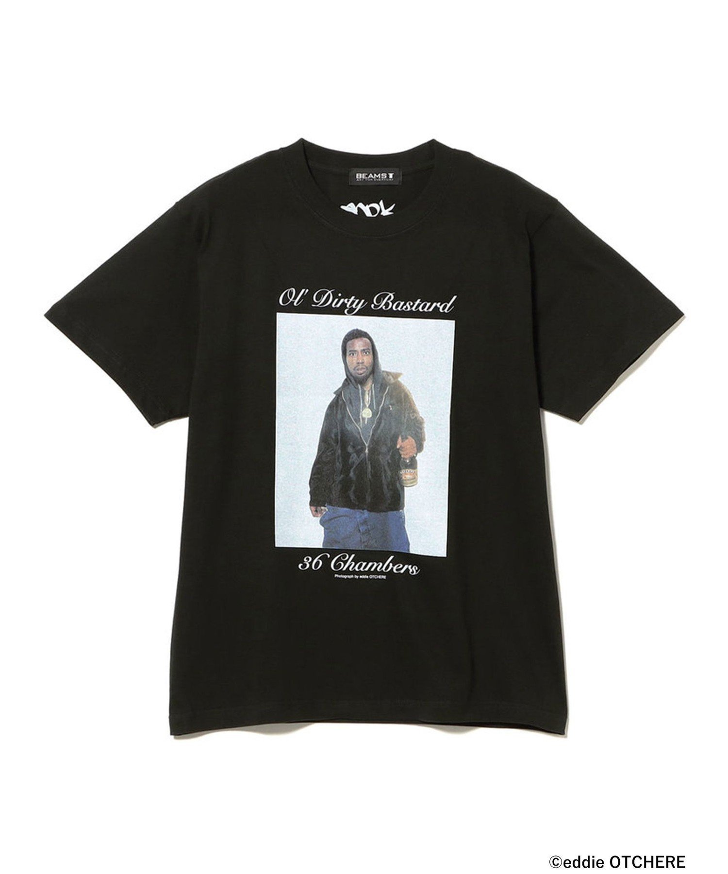 【8/6再値下げ】eddie OTCHERE / Wu-Tang Clan / ODB T-shirt ビームスT トップス カットソー・Tシャツ ブラック