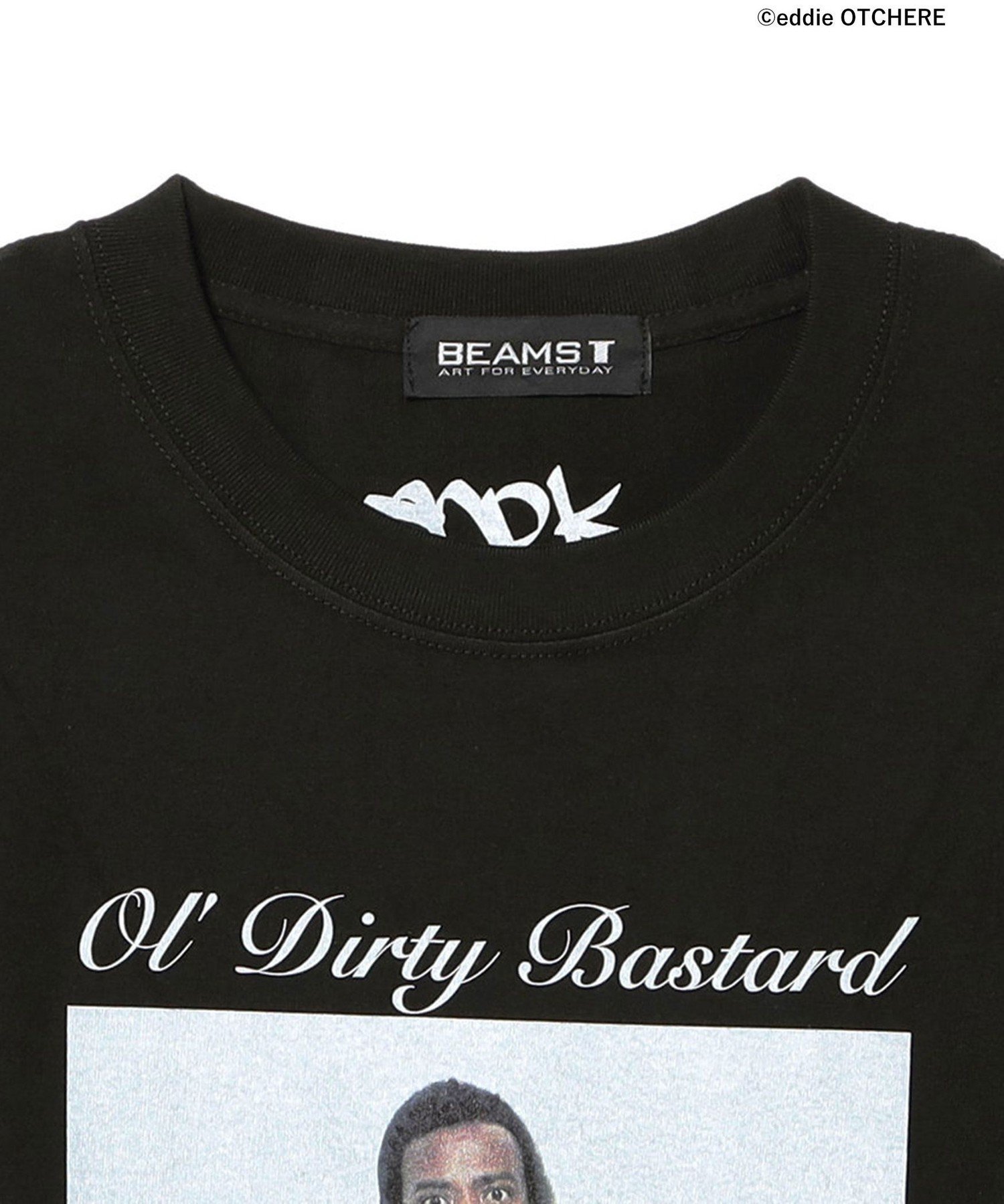 【8/6再値下げ】eddie OTCHERE / Wu-Tang Clan / ODB T-shirt ビームスT トップス カットソー・Tシャツ ブラック