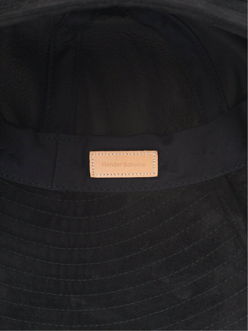 Hender Scheme エンダースキーマ /(U) ピッグスウェードサンハット (mj-rc-psh) ピーアールワン 帽子 ハット ブラック ブラウン【送料無料】