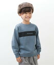 【SALE／15%OFF】devirock デビラボ 裏起毛トレーナー デビロック 子供服 キッズ デビロック トップス スウェット・トレーナー ブルー グリーン グレー ブラック パープル