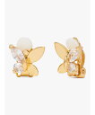 kate spade new york ソーシャル バタフライ クリップ スタッズ ケイトスペードニューヨーク アクセサリー・腕時計 イヤリング・イヤーカフ【送...