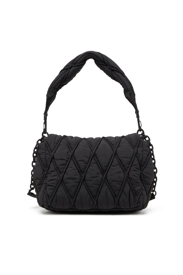 ウィメンズ ショルダーバッグ M CHARM-D SHOULDER M ディーゼル バッグ ショルダーバッグ ブラック