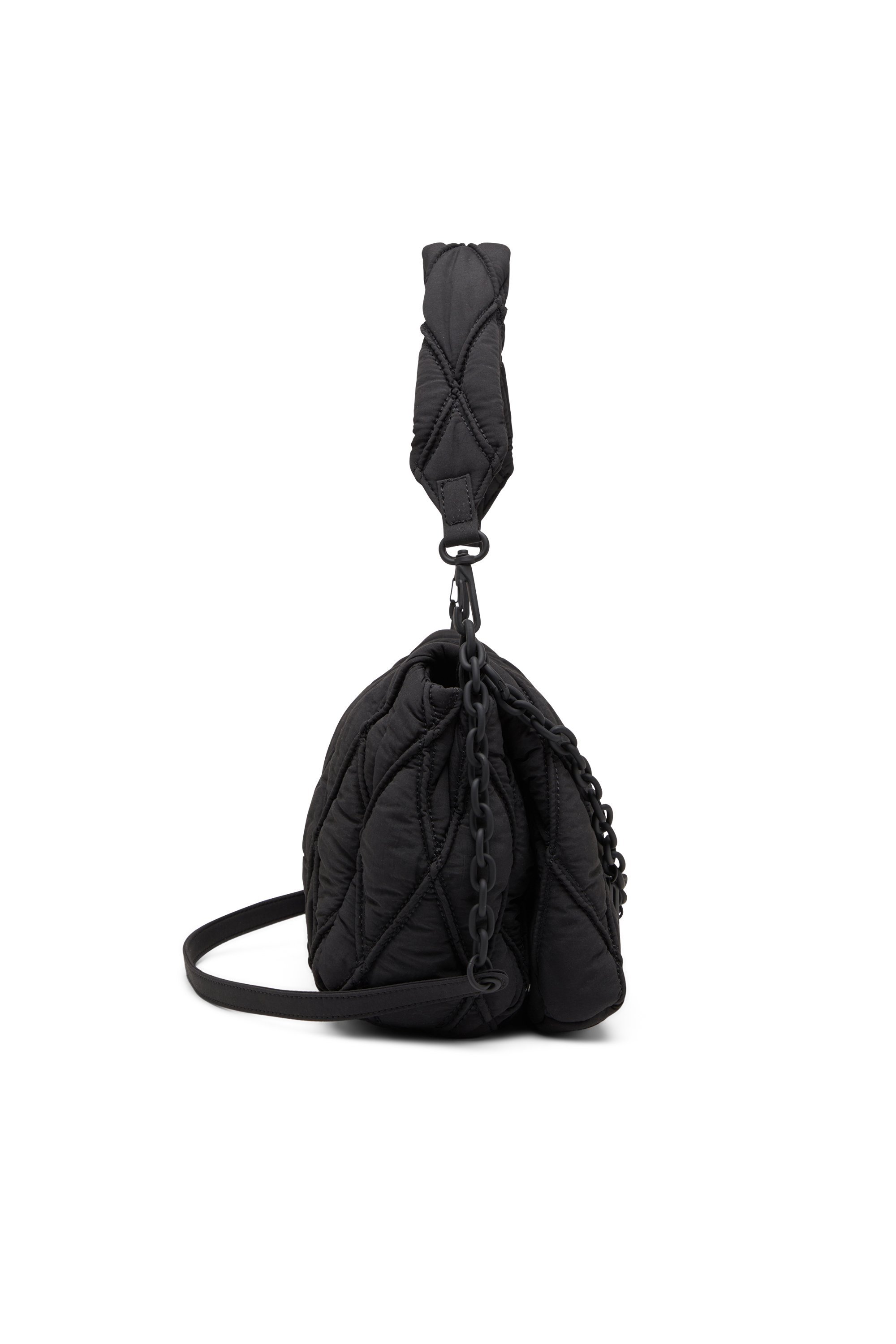 ウィメンズ ショルダーバッグ M CHARM-D SHOULDER M ディーゼル バッグ ショルダーバッグ ブラック