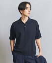 【SALE/50%OFF】BEAUTY&YOUTH UNITED ARROWS デオドラント ショートスリーブ ニットポロ -抗菌・防臭 ウォッシャブル- ユナ...