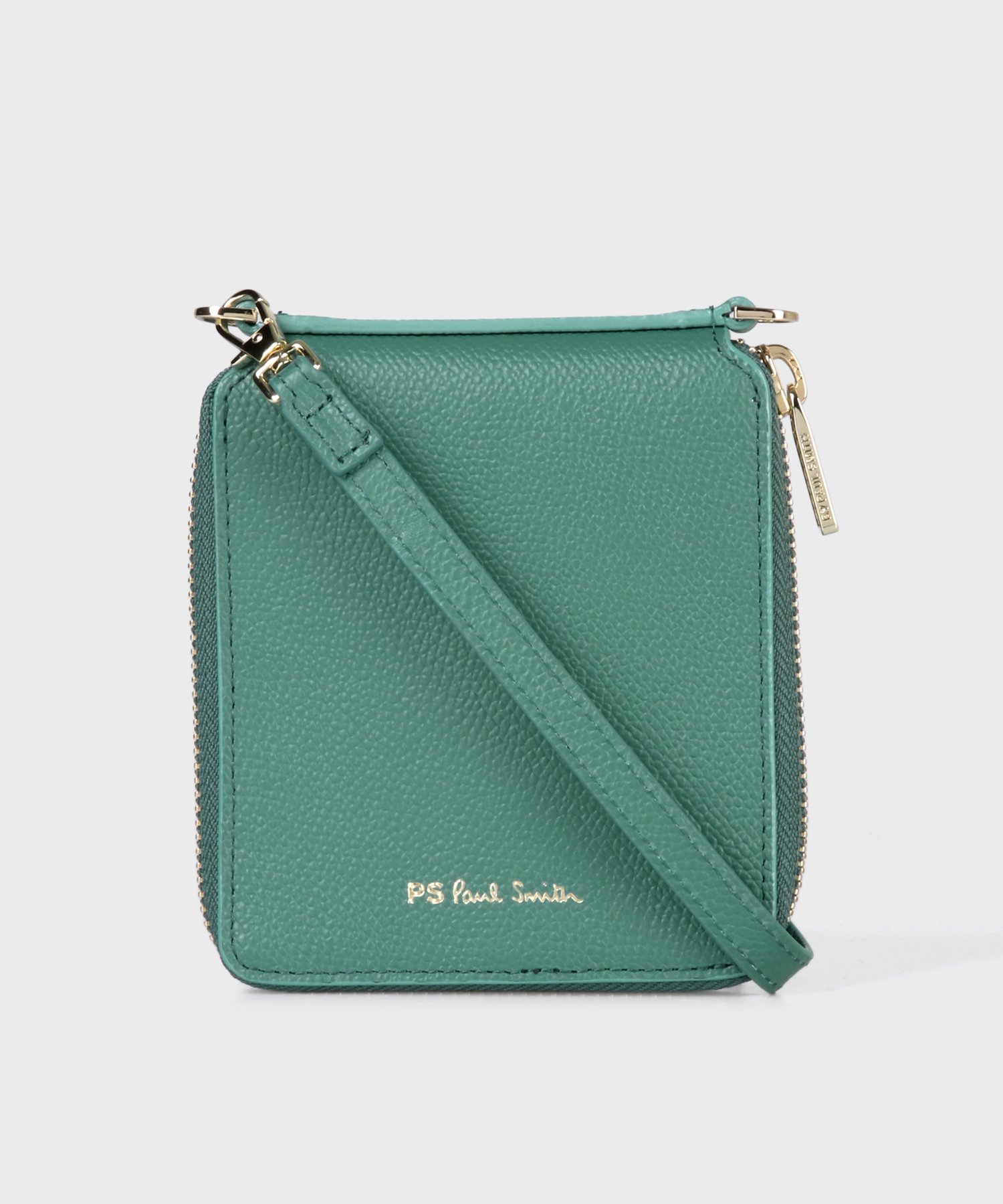 【SALE/50%OFF】Paul Smith 【公式】スワールトリム ネックウォレット ポール・スミス アウトレット 財布・ポーチ・ケース 財布 グリーン ピ...