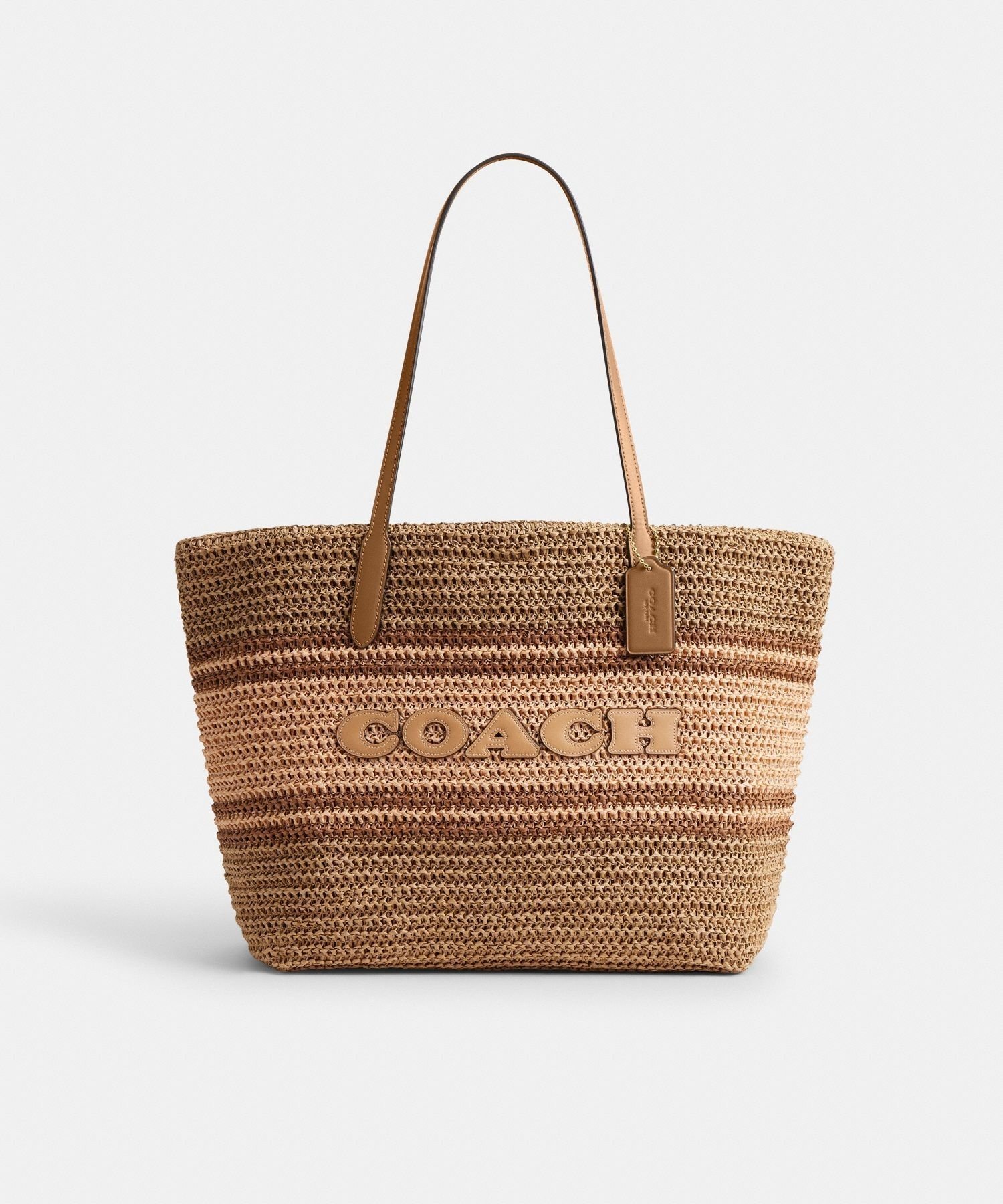 【SALE／62%OFF】COACH OUTLET 【公式】シティ トート バッグ コーチ　アウトレット バッグ トートバッグ ブラウン【送料無料】のサムネイル
