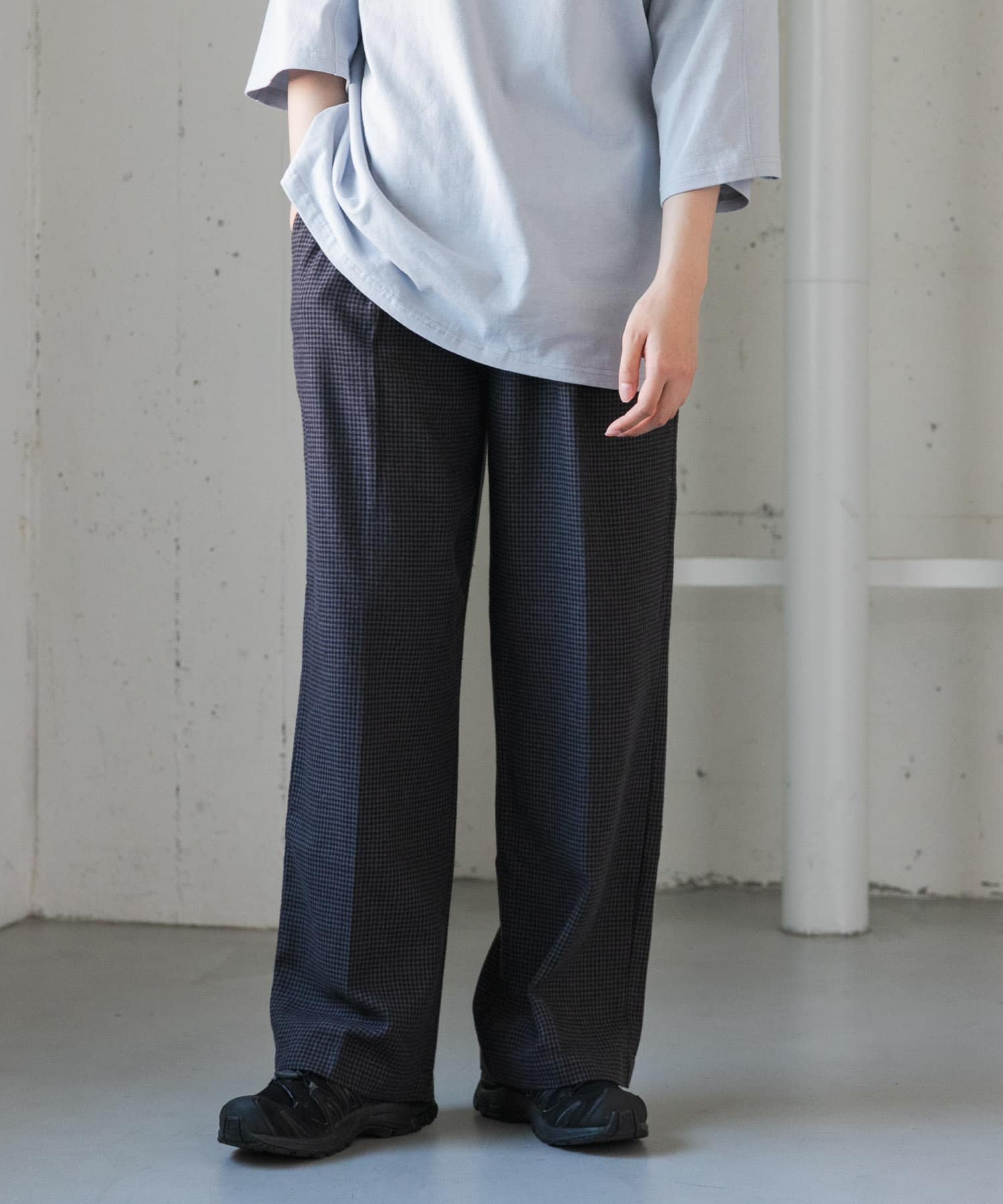 【SALE／30%OFF】URBAN RESEARCH DOORS FORK&SPOON ヘンプブレンドイージーパンツ アーバンリサーチドアーズ パンツ その他のパンツ グレー ベージュ【送料無料】