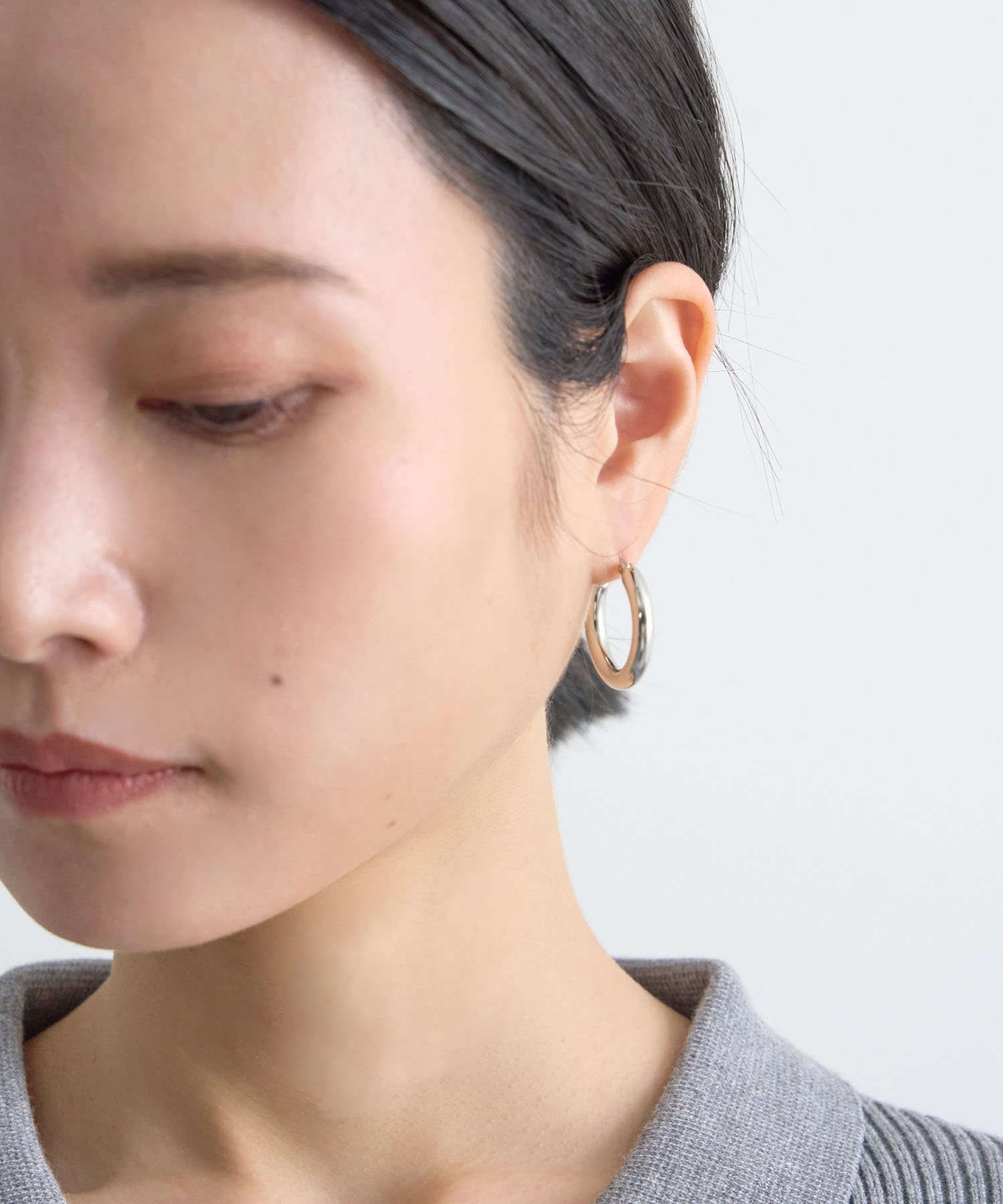 Futier Land フープ ピアス フューティアランド アクセサリー・腕時計 ピアス ゴールド シルバー