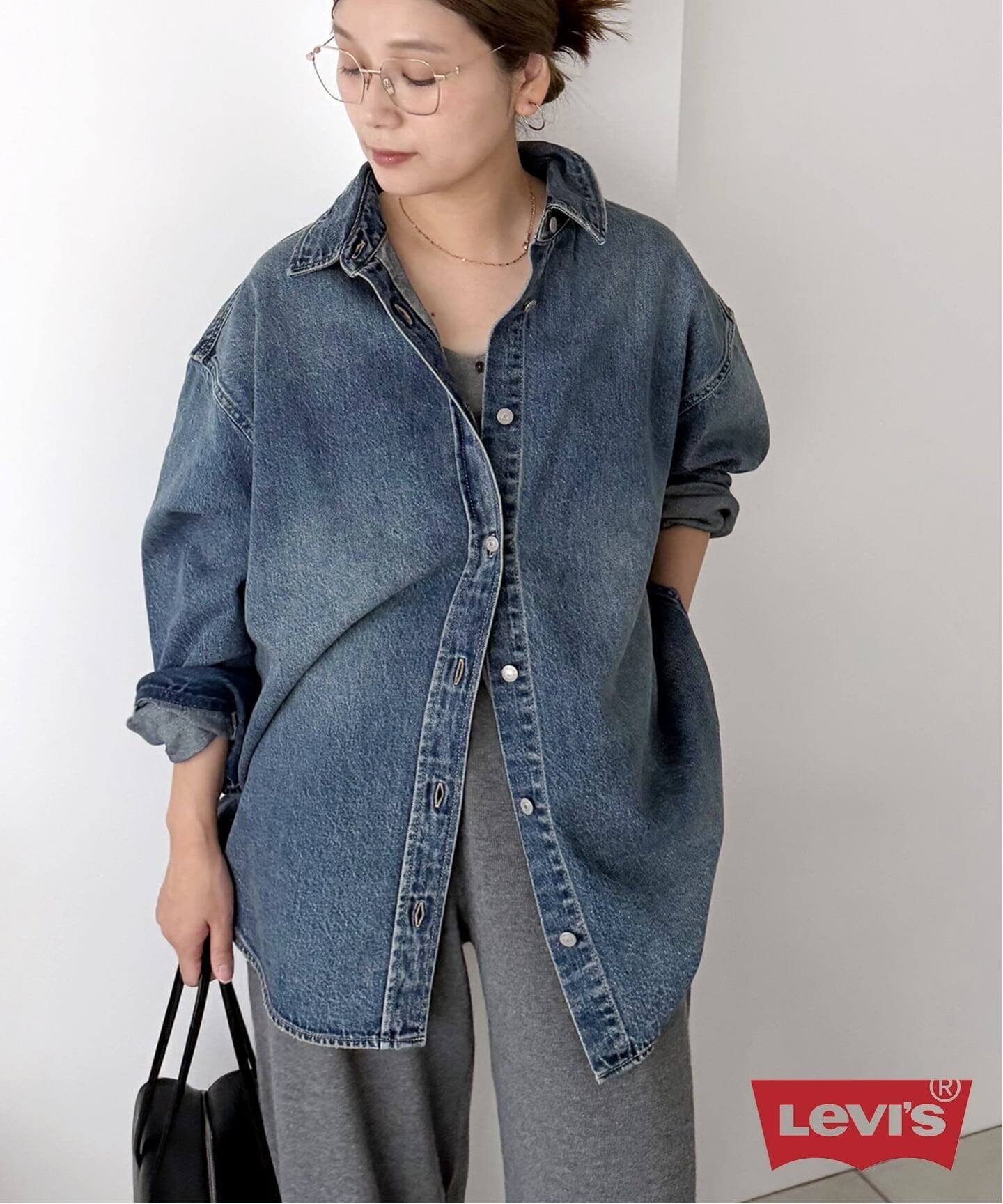 JOURNAL STANDARD 別注【LEVI'S(R)/リーバイス(R)】for JS WOVEN DENIM SHIRT ジャーナル スタンダード トップス シャツ・ブラウス ブルー