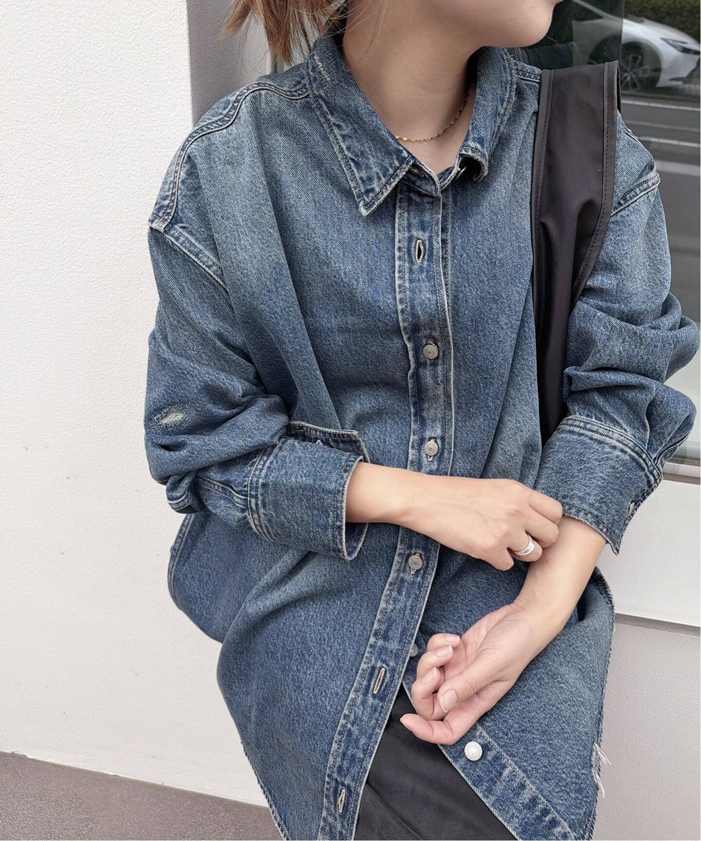 JOURNAL STANDARD 別注【LEVI'S(R)/リーバイス(R)】for JS WOVEN DENIM SHIRT ジャーナル スタンダード トップス シャツ・ブラウス ブルー