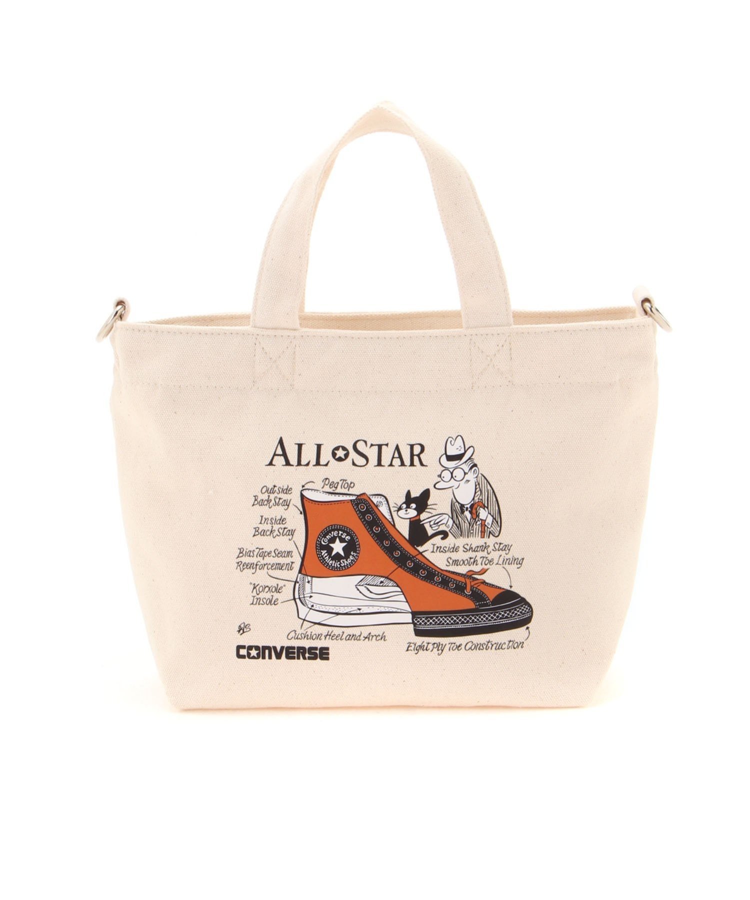 CONVERSE CONVERSE/(U)CV SORIMACHI GF 2WAY MINI TOTE BAG nhTC obO g[gobO x[W ubN u[