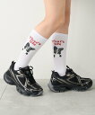 WEGO MEN'S グラフィックデザインソックス(R) ウィゴー 靴下・レッグウェア 靴下