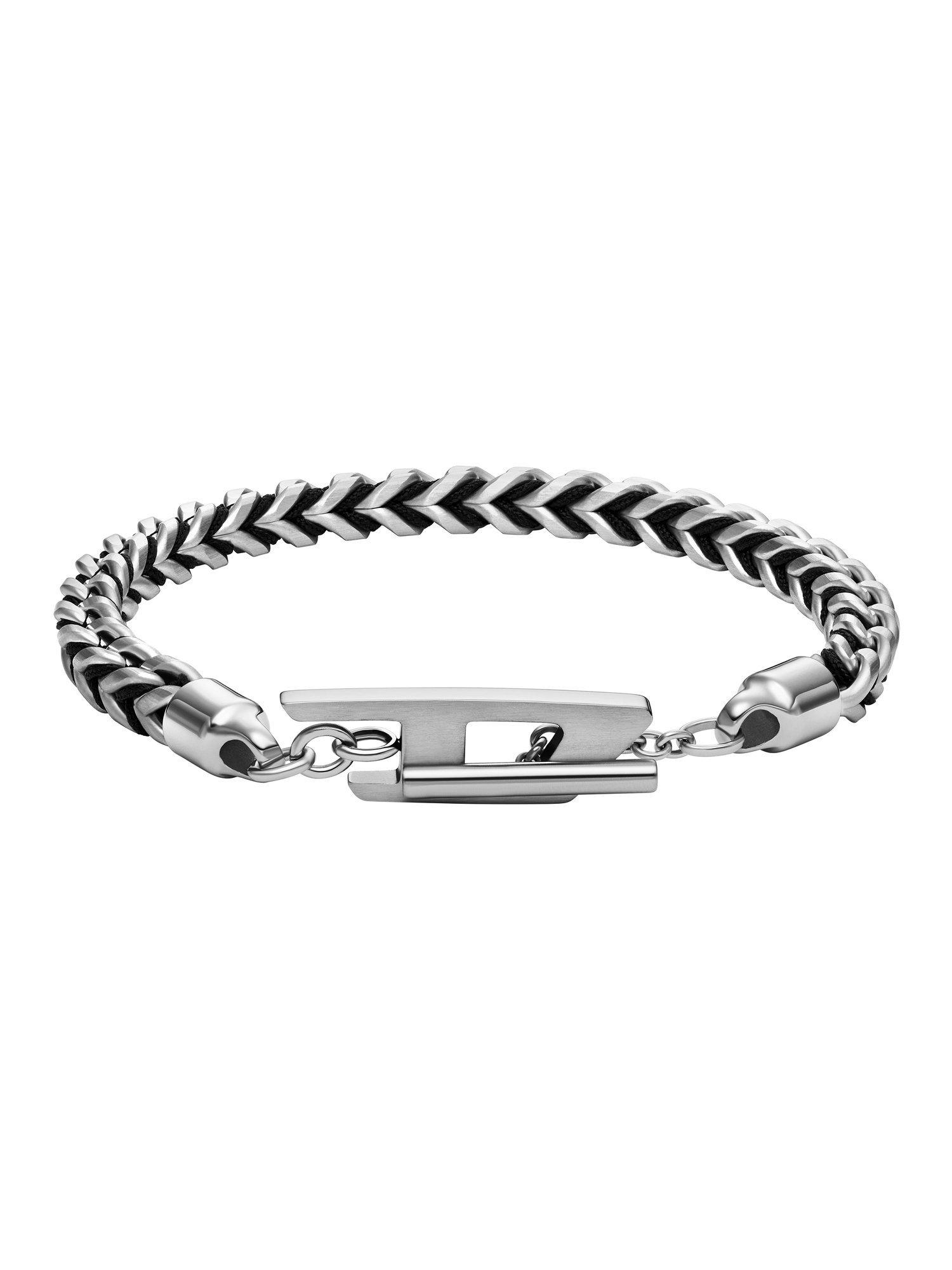 DIESEL Chain Bracelet Bracelet DX1540040 ウォッチステーションインターナショナル アクセサリー・腕時計 ブレスレット・バングル シルバー【送料無料】