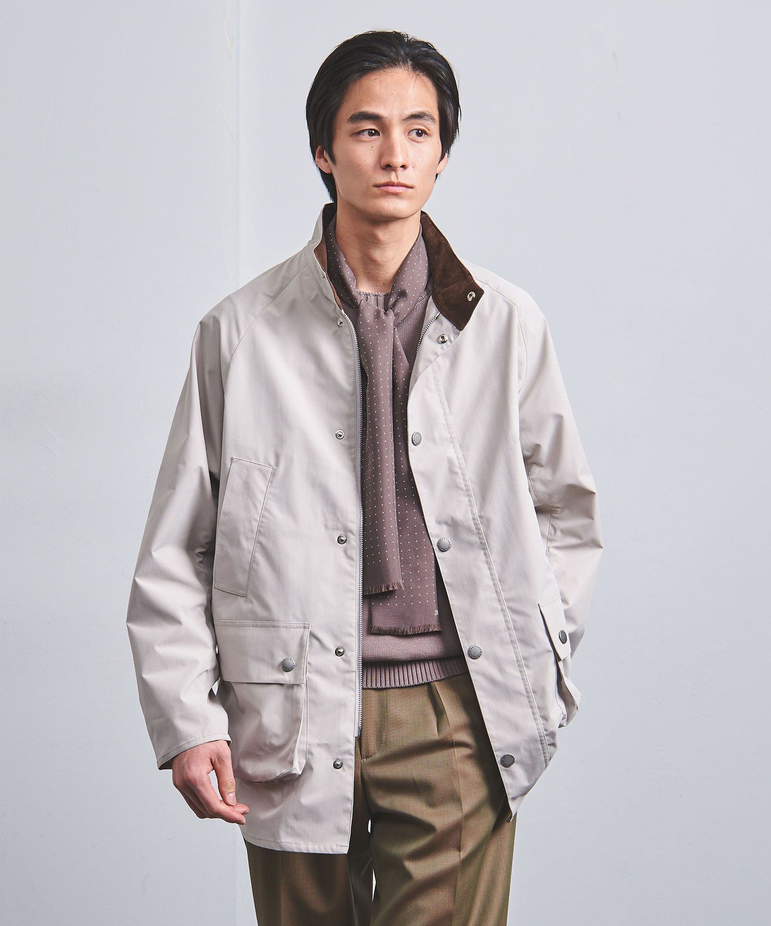 United Arrows x Barbour Bedale Stand Up Collar 1125-499-8882 11254998882