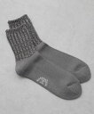 NANO universe ROSTER SOX/MJ ナノユニバース 靴下・レッグウェア その他の靴下・レッグウェア グレー ブラック ホワイト