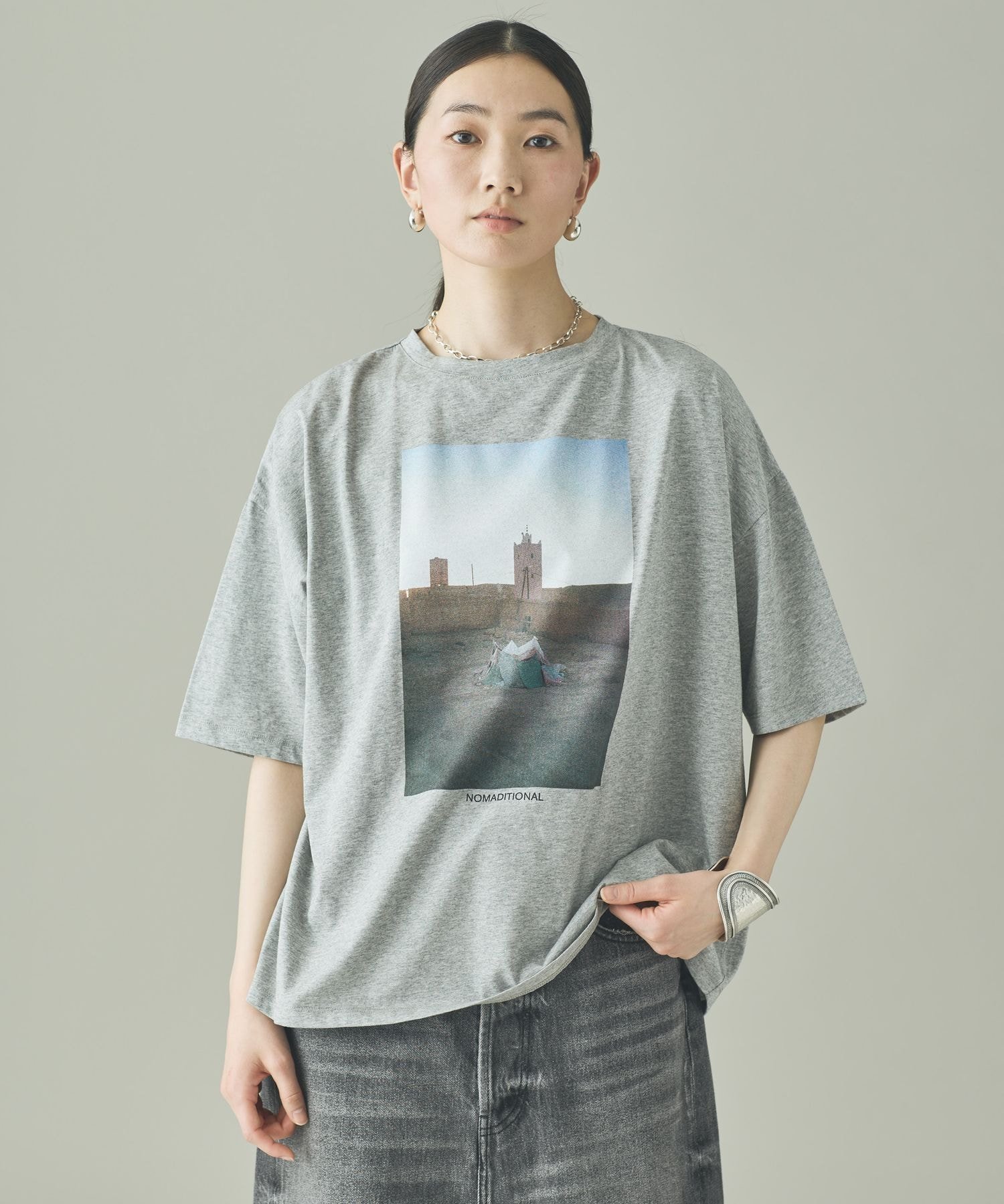 Curensology ノマディショナルオーバーTシャツ カレンソロジー トップス カットソー・Tシャツ ホワイト【送料無料】