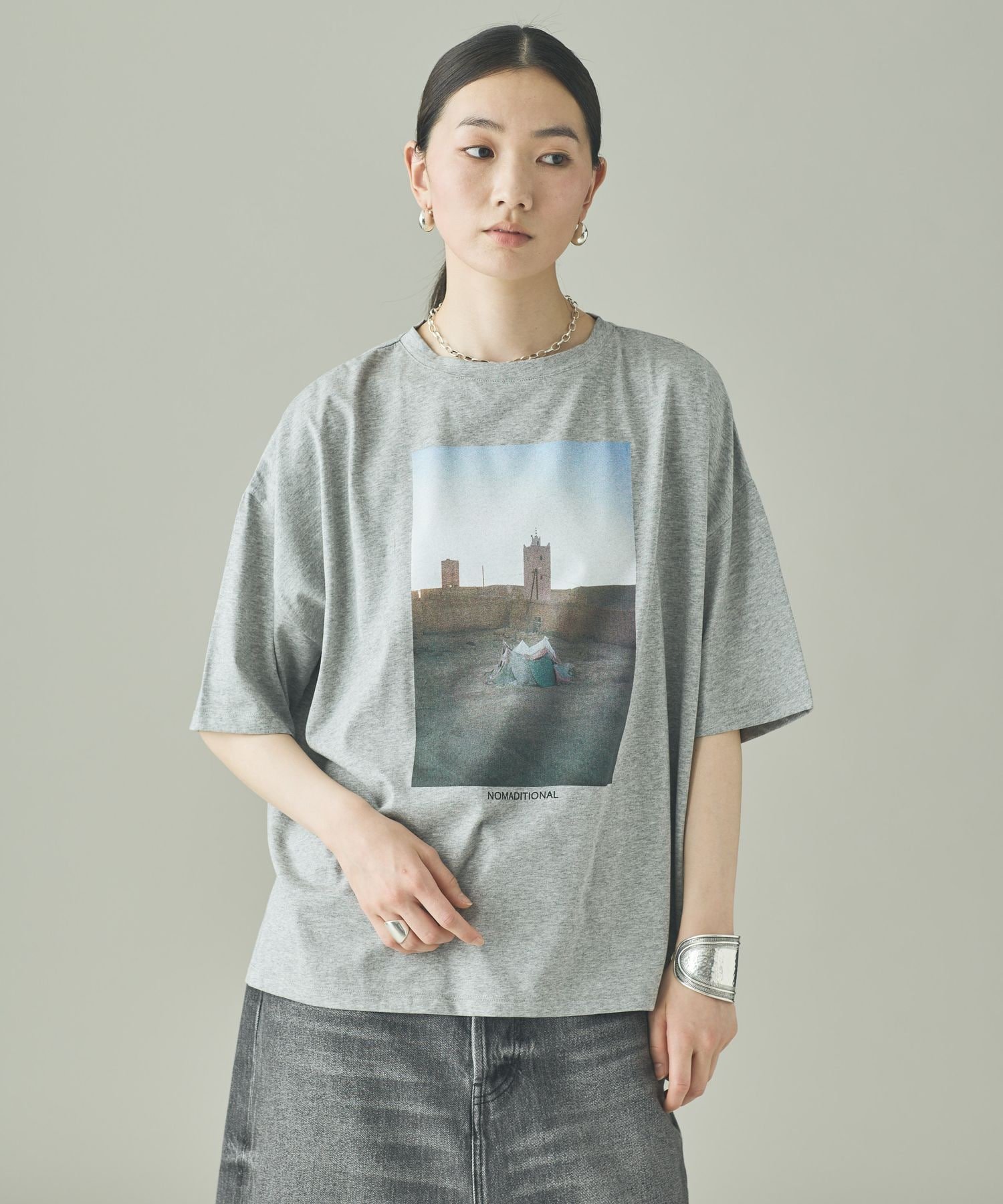 Curensology ノマディショナルオーバーTシャツ カレンソロジー トップス カットソー・Tシャツ ホワイト【送料無料】