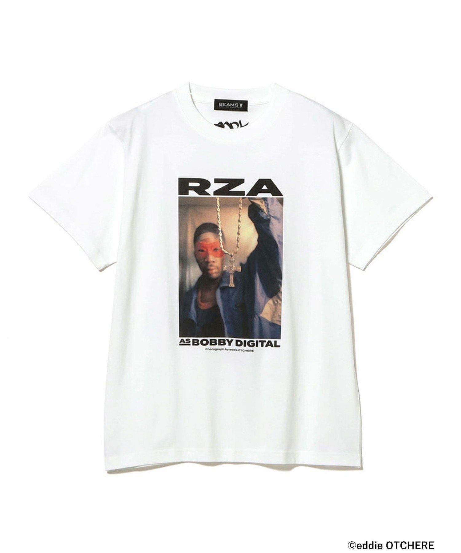 【8/6再値下げ】eddie OTCHERE / Wu-Tang Clan / RZA T-shirt ビームスT トップス カットソー・Tシャツ ホワイト
