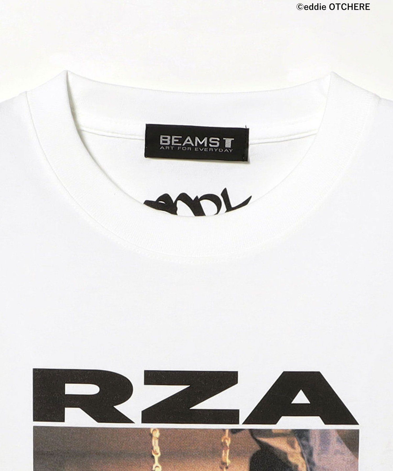 【8/6再値下げ】eddie OTCHERE / Wu-Tang Clan / RZA T-shirt ビームスT トップス カットソー・Tシャツ ホワイト