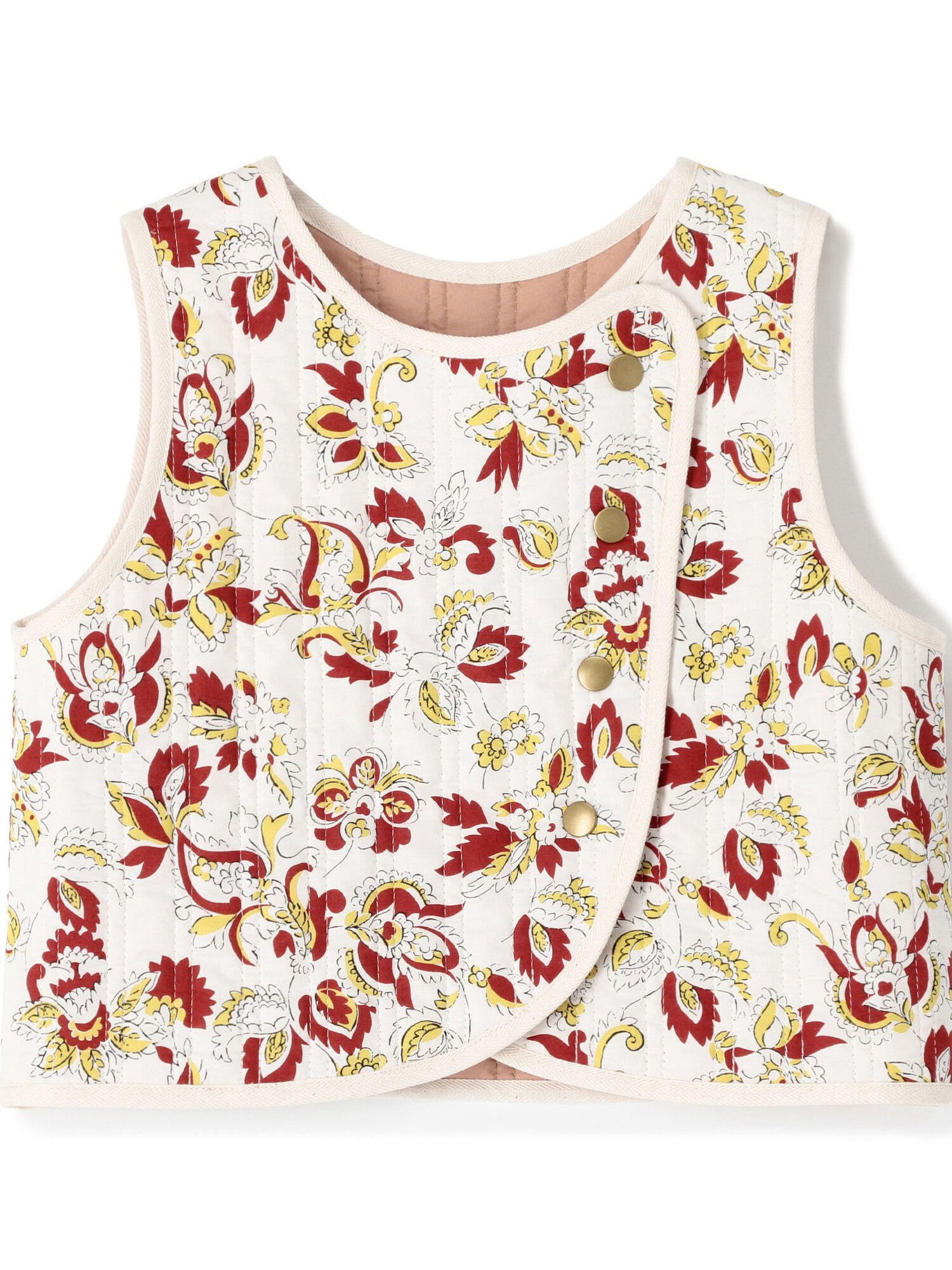 【SALE／60%OFF】BOYS & GIRLS SOULEIADO キルトベスト トゥモローランド ジャケット・アウター その他のジャケット・アウター ベージュ【送料無料】