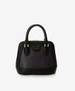 【SALE/40%OFF】SAMANTHAVEGA クロスプリントミニハンドバッグ サマンサ ベガ バッグ ハンドバッグ ホワイト ブラック ブラウン【送料無料...