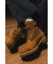 BEAMS Timberland BEAMS / 別注 6inch Premium Boots Vibram GORE-TEX (R) ビームス メン シューズ 靴 ブーツ ホワイト【送料無料】