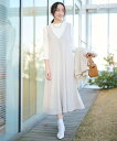 楽天Rakuten Fashion【SALE／30％OFF】UNTITLED 【デイリーに着回し/洗える】配色ステッチ ジャンパースカート アンタイトル ワンピース・ドレス その他のワンピース・ドレス グレー ブラック【送料無料】