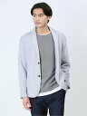 TAKA-Q メッシュドビー鹿の子 2ボタン テーラードジャケット タカキュー トップス その他のトップス ブルー ベージュ ネイビー【送料無料】
