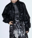 【SALE/42%OFF】MAISON BREEZE reveur MAISON BREEZE reveur/エコレザーラグランショートMA-1 trc セット...