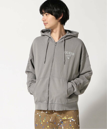 GUESS Originals GUESS Originals パーカー(M)Zip Up Hoodie ゲス トップス パーカー・フーディー グレー【送料無料】 GUESS Originals GUESS Originals パーカー(M)Zip Up Hoodie ゲス トップス パーカー・フーディー グレー【送料無料】